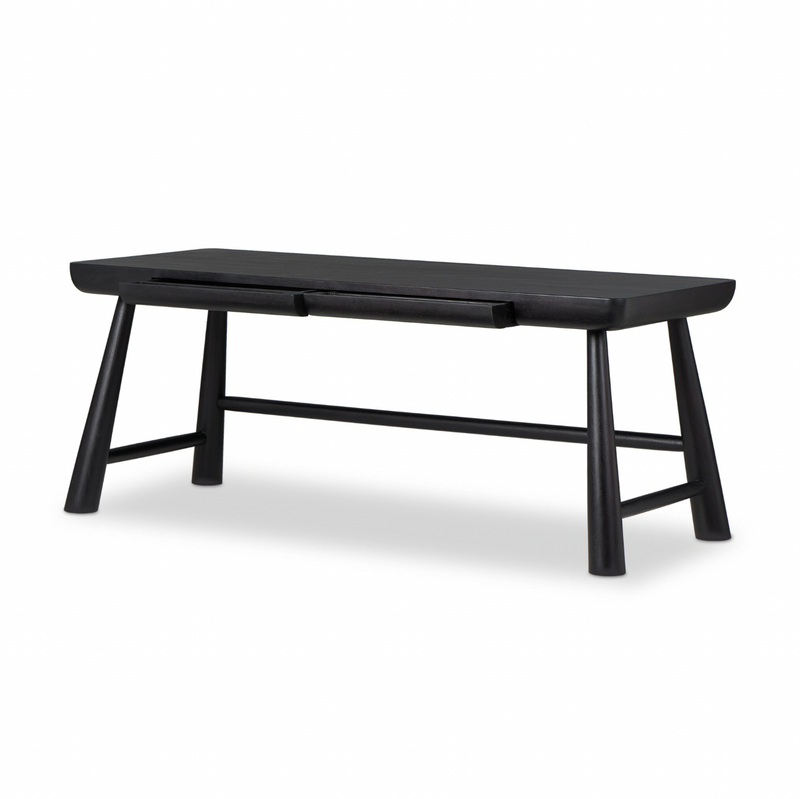 Lorik Desk - Worn Black