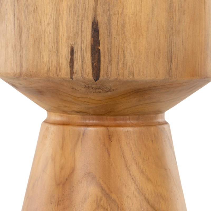 Jovie End Table - Natural Teak