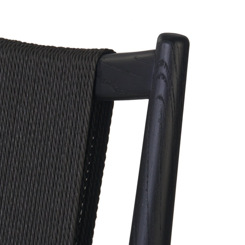 Haddon Counter Stool - Brushed Ebony