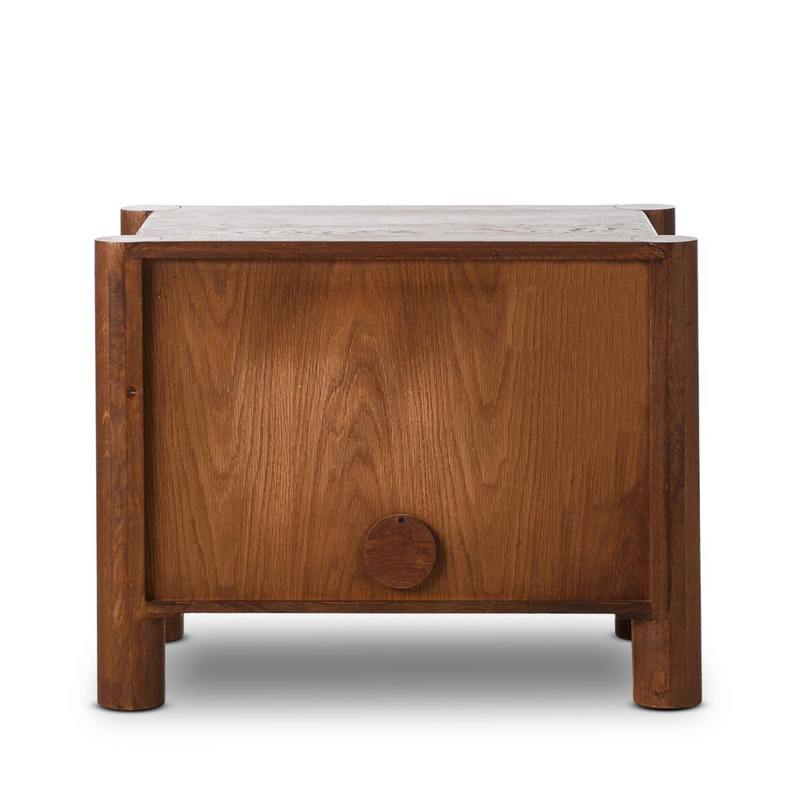 Ezri Nightstand - Cocoa Oak