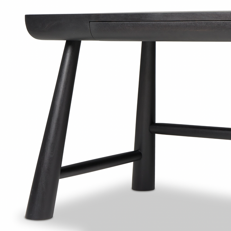 Lorik Desk - Worn Black