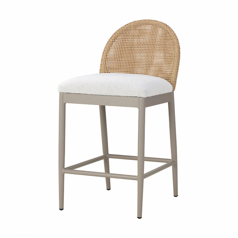 Cayla Outdoor Counter Stool - Natural