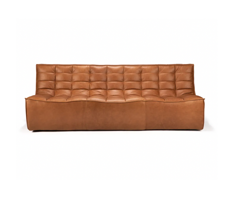 N701 Triple Seater Sofa - Old Saddle