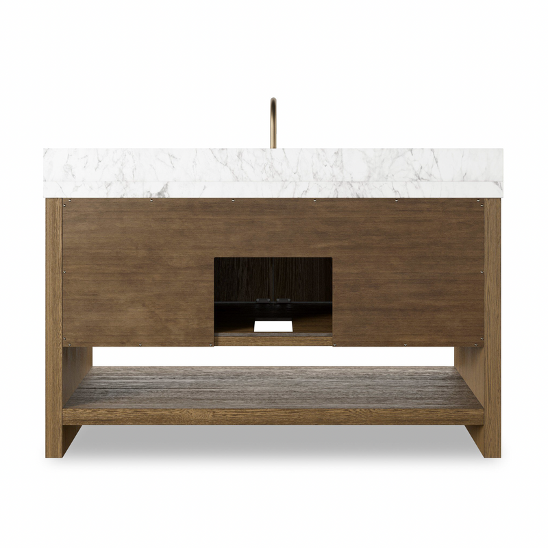 Anthem Single Wide Vanity - Washed Natural Oak