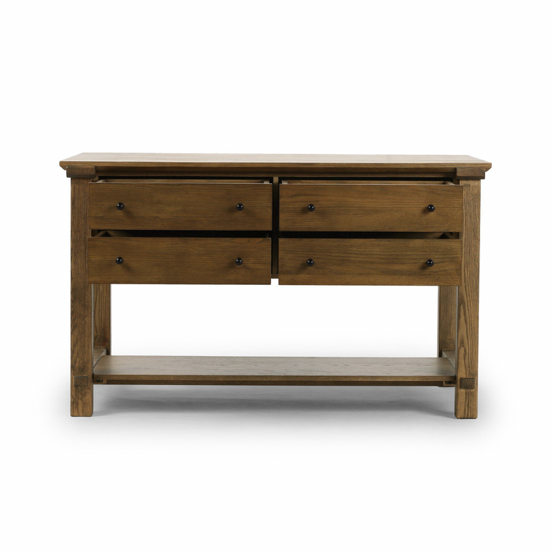 Gardendale Small Kitchen Island - Tan Oak