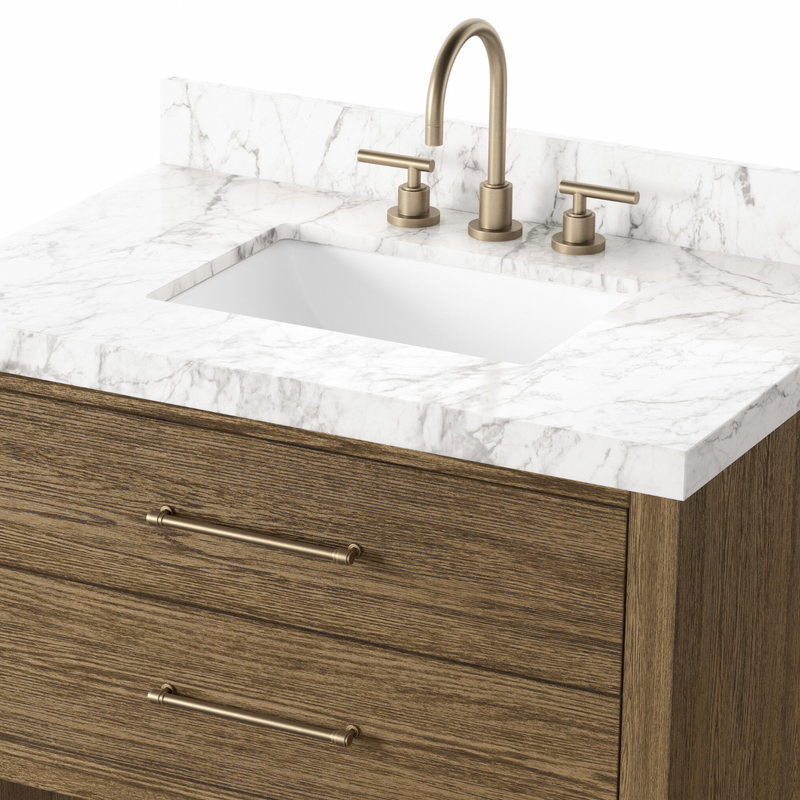 Anthem Single Vanity - Washed Natural Oak