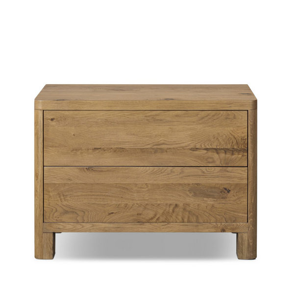 Noeline Nightstand - Worn Oak Veneer