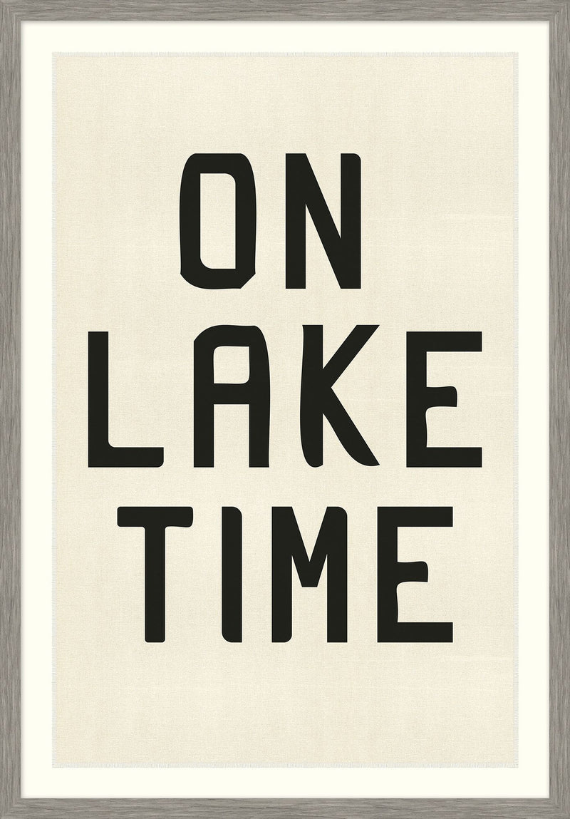 On Lake Time Artwork