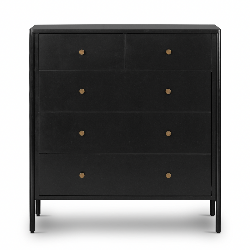 Soto 5 Drawer Dresser - Black