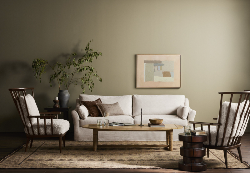 Delray Slipcover Sofa - Evere Cream