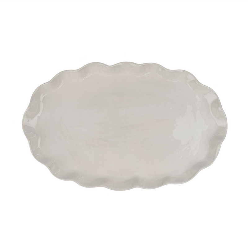 Calypso Scalloped Platter