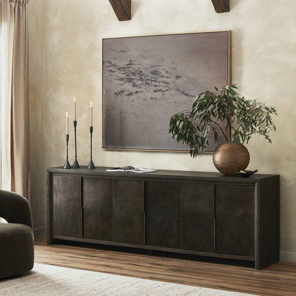 Arlington 6 Door Sideboard - Espresso Oak