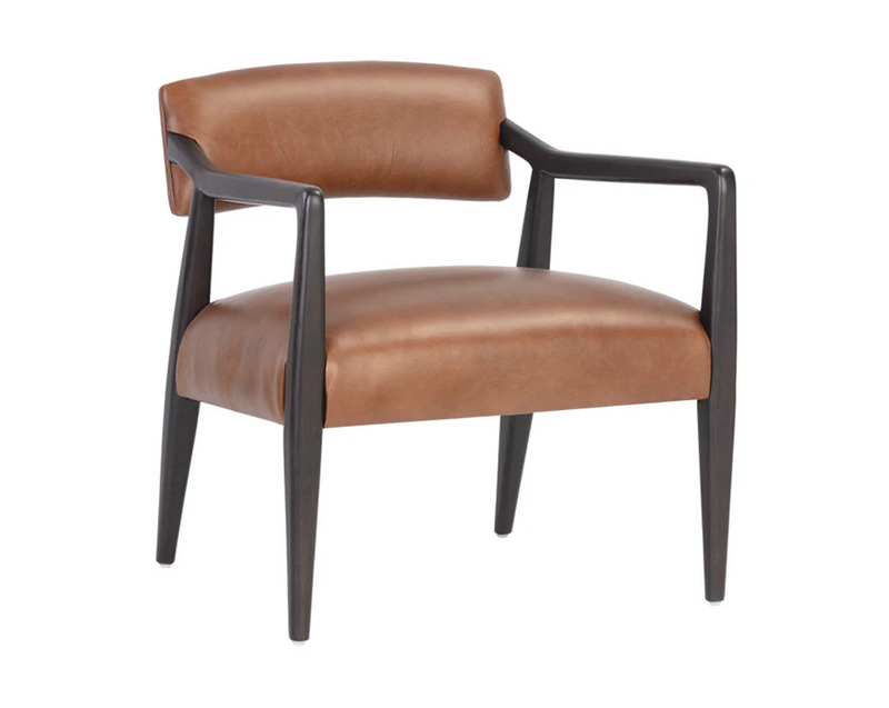 Finley Lounge Chair - Tobacco