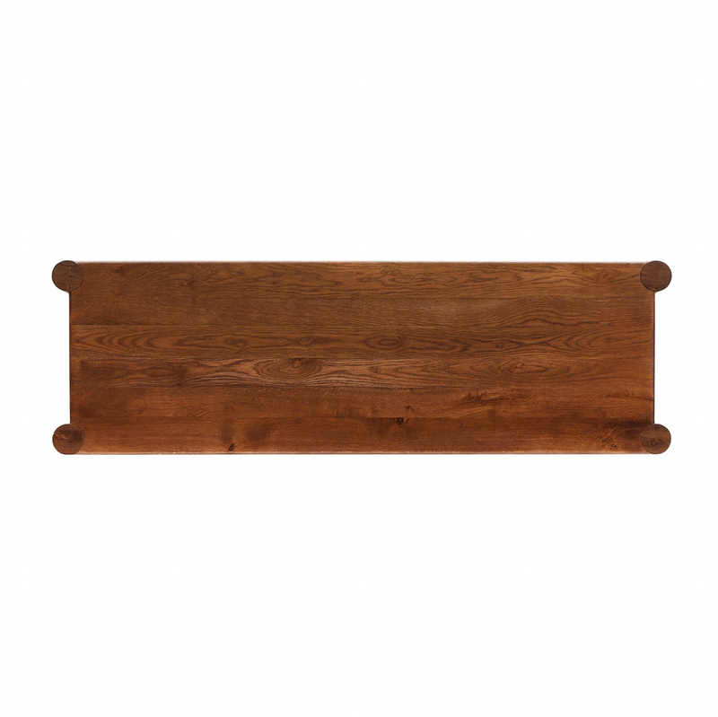 Ezri 6 Drawer Dresser - Cocoa Oak