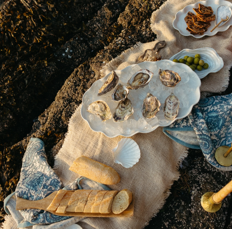 Calypso Scalloped Platter