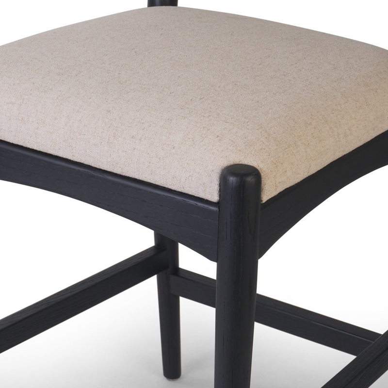 Haddon Counter Stool - Brushed Ebony