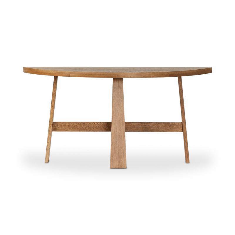 Fara Console Table - Light Brown Oak