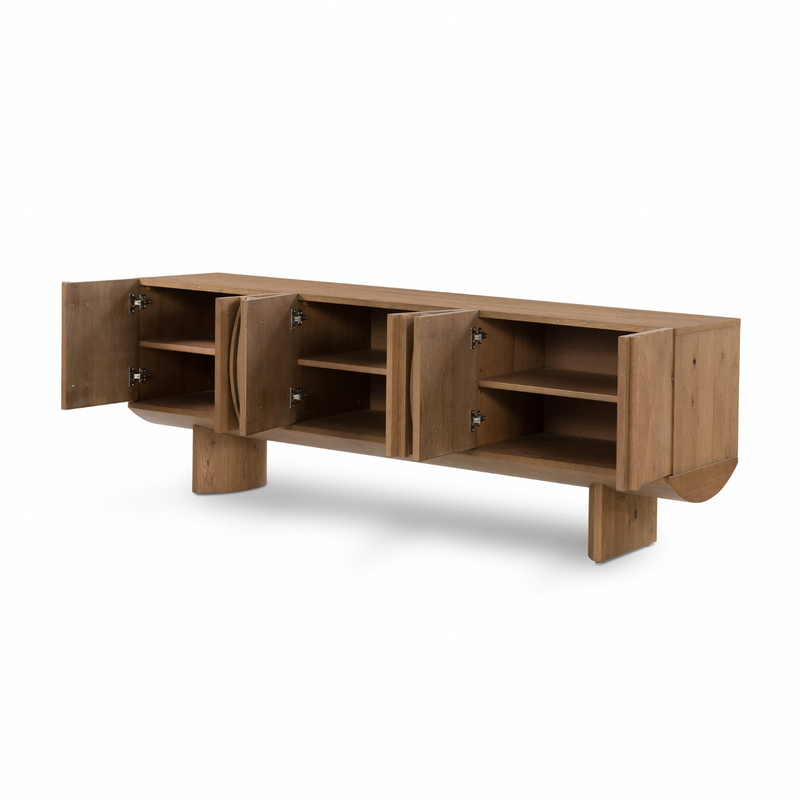 Pickford Media Console - Dusted Oak