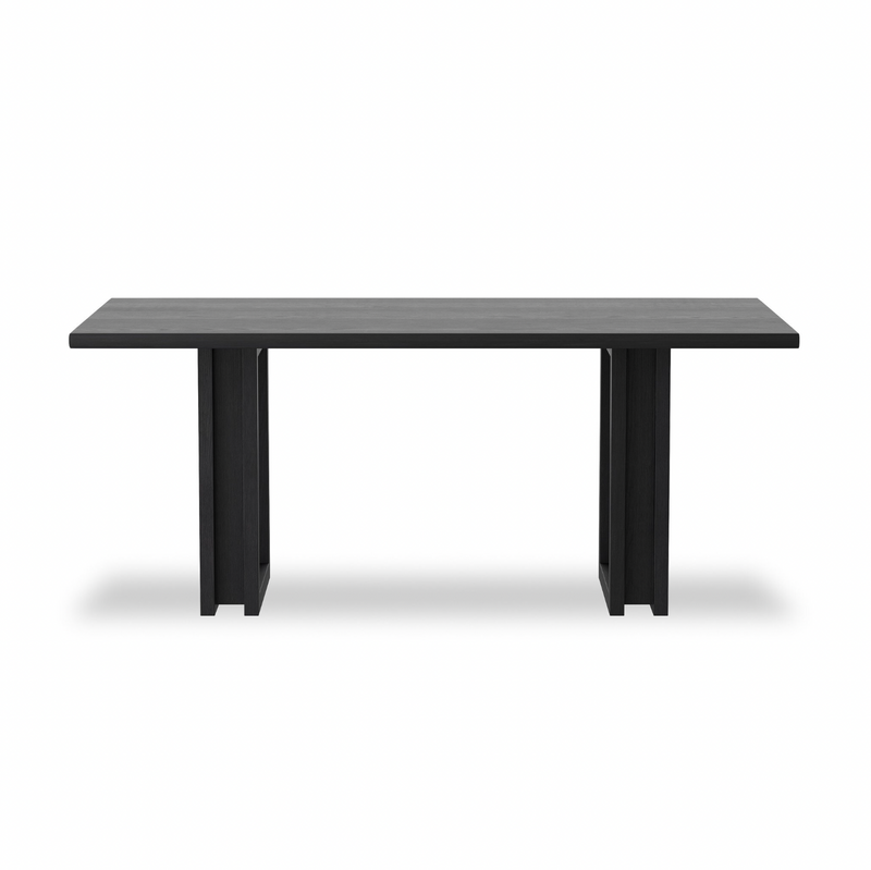 Carmel Dining Table - Black Wash