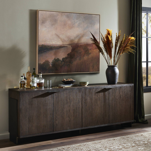 Westhoff Sideboard - Rubbed Black Oak