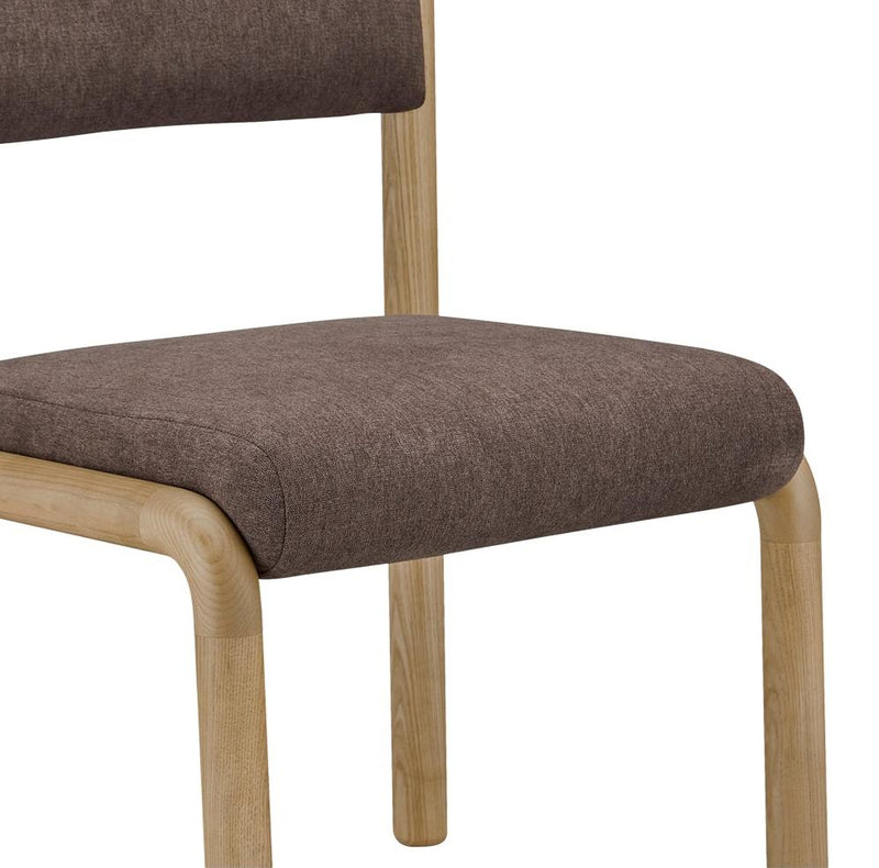 Mae Dining Chairs - Deep Brown - Set of Two