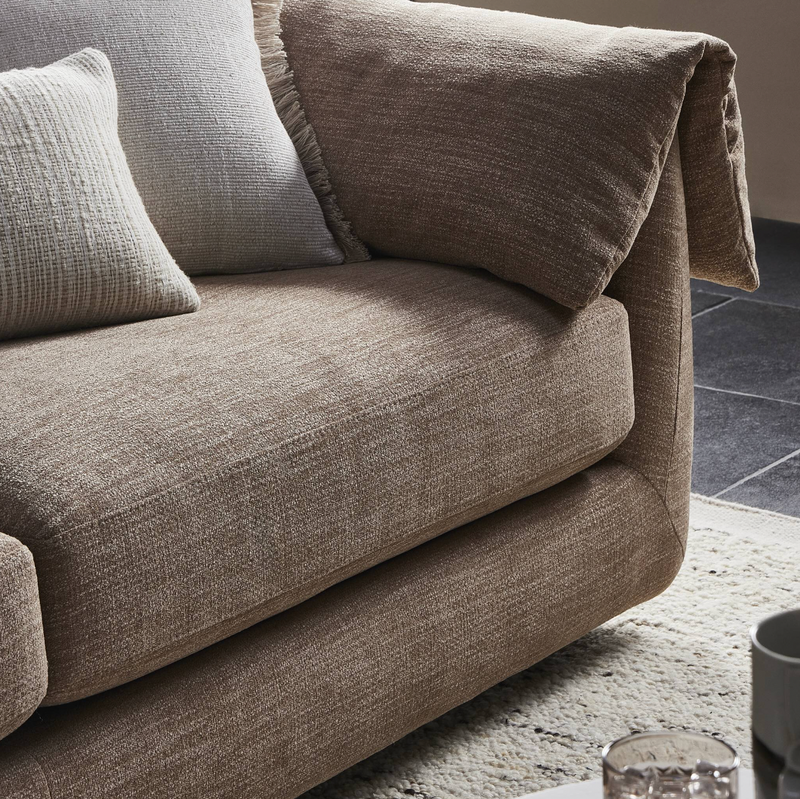 Marcel Sofa - Laken Taupe