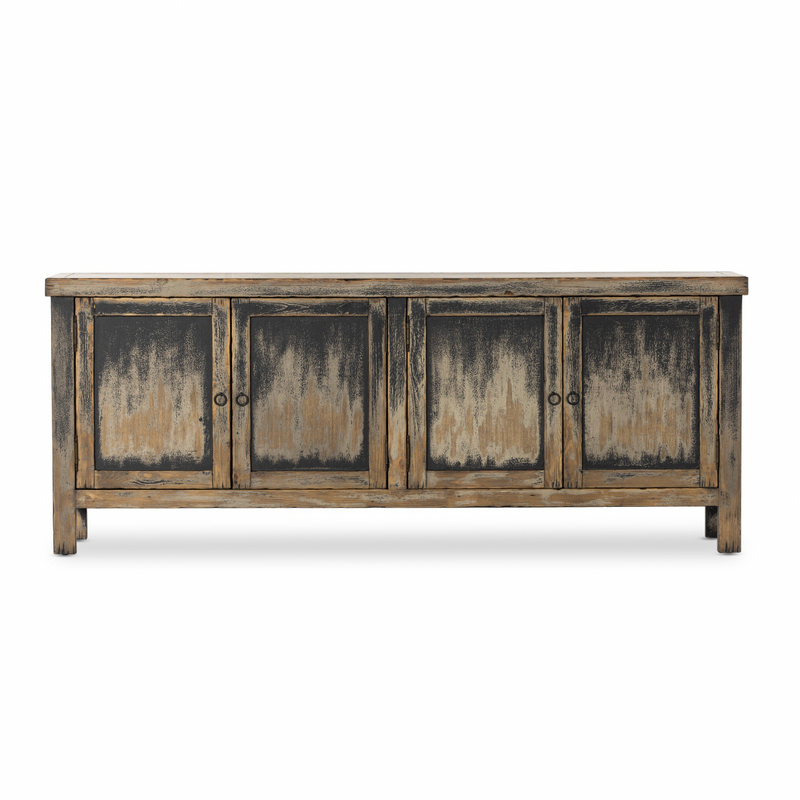 Hitchens Media Console - Worn Black