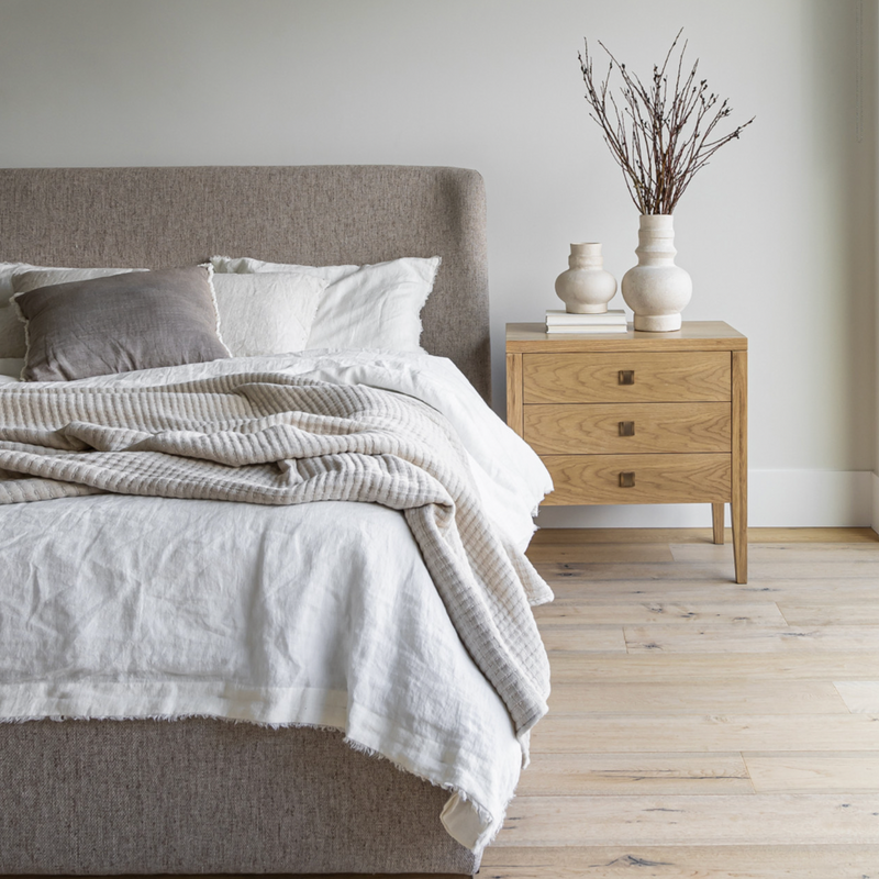 Valorie Bed - Taupe