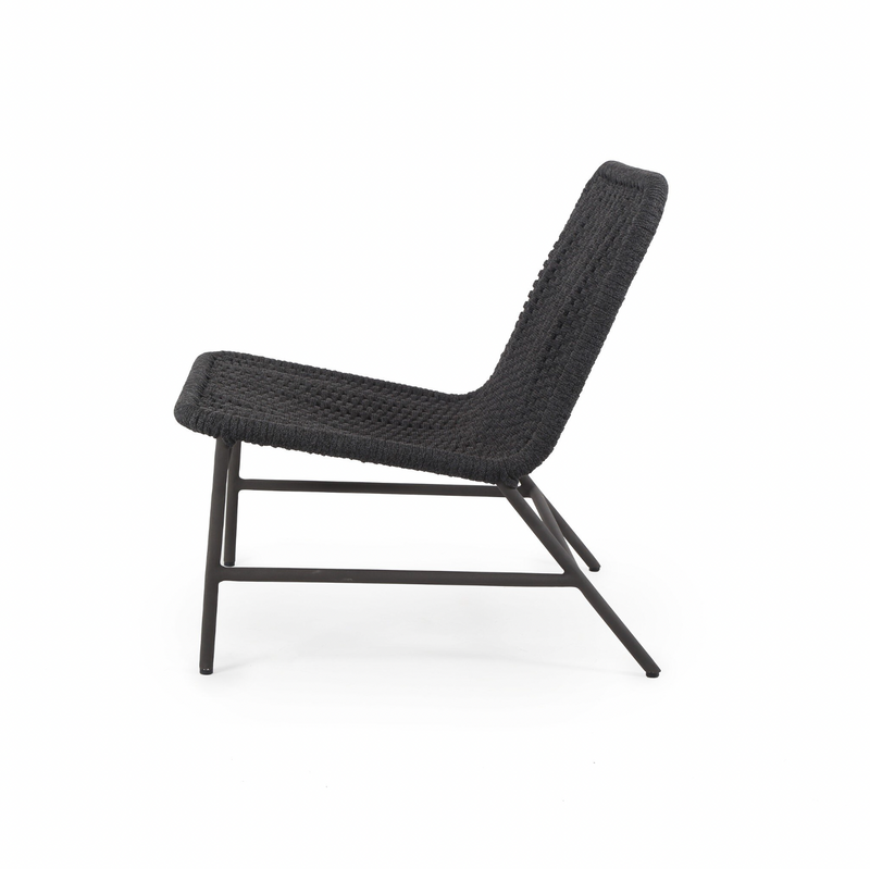 Bruno Outdoor Chair - Dark Grey Rope