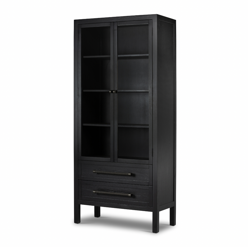 Laker Cabinet - Black Oak