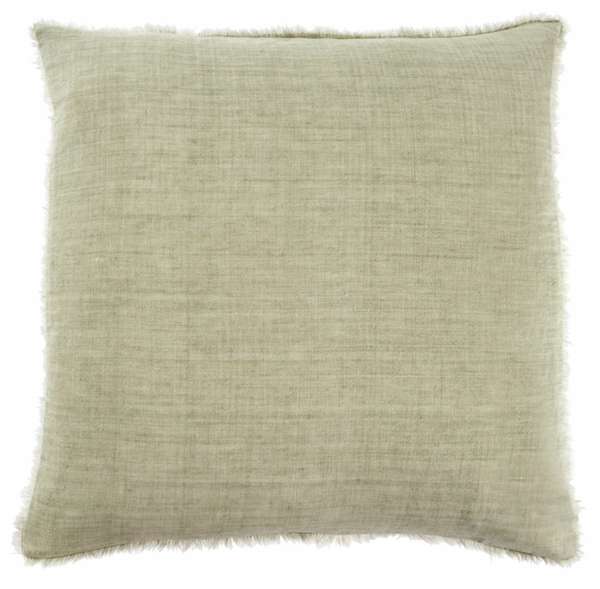 Lina Linen Pillow Olive