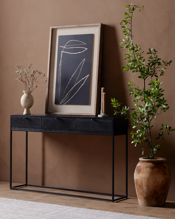 Hendrick Console Table - Black