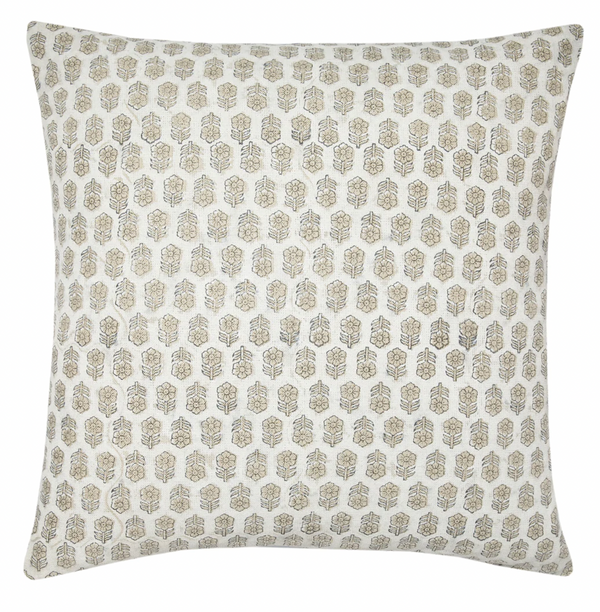 Tulsi White 22" Cushion