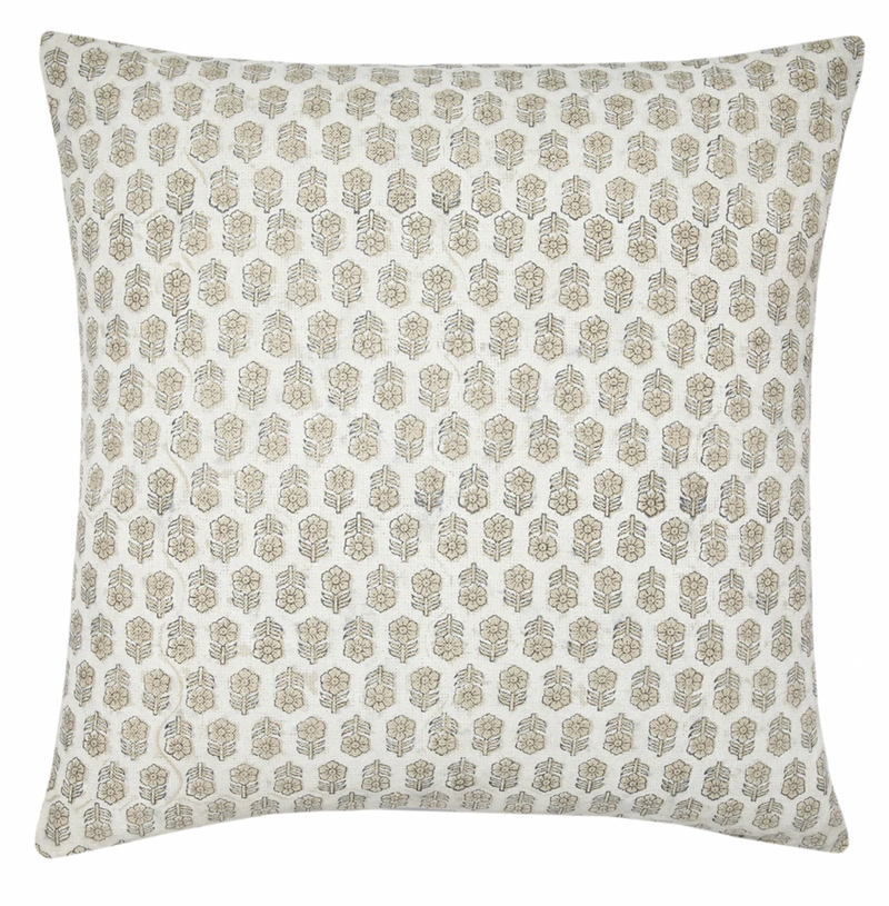 Tulsi White 22" Cushion