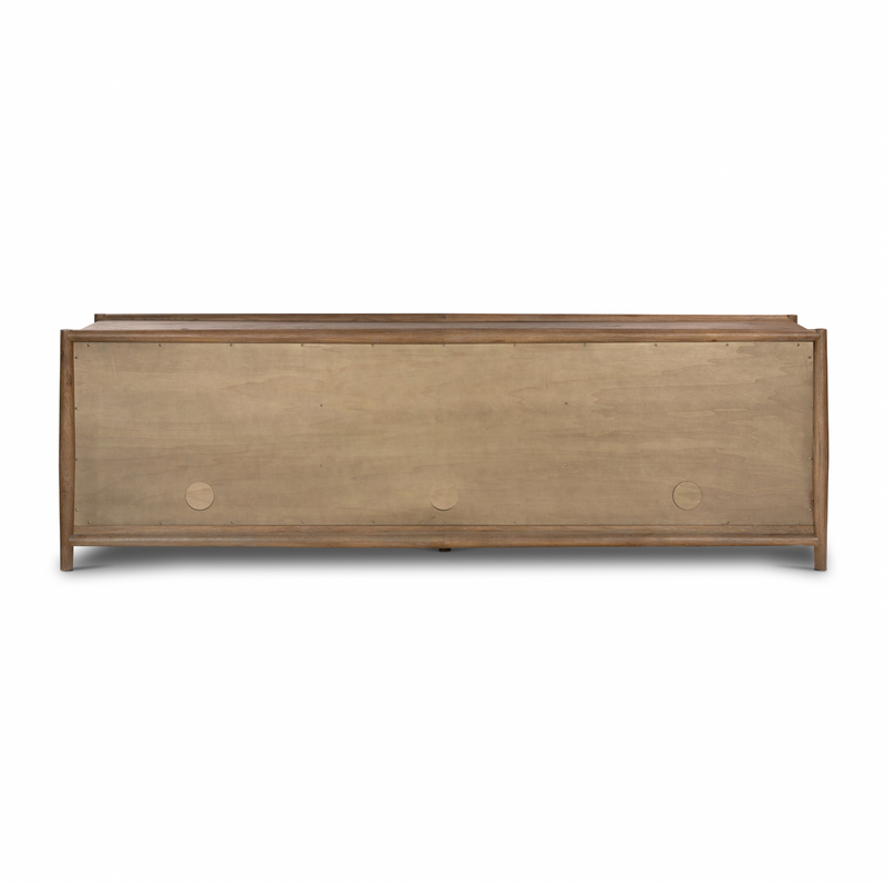 Glenview 6 Door Sideboard - Weathered Oak