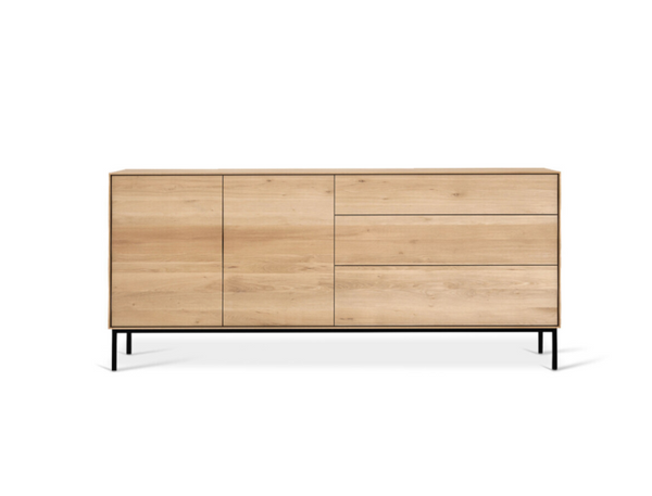 Oak Whitebird Sideboard - 2 doors - 3 drawers