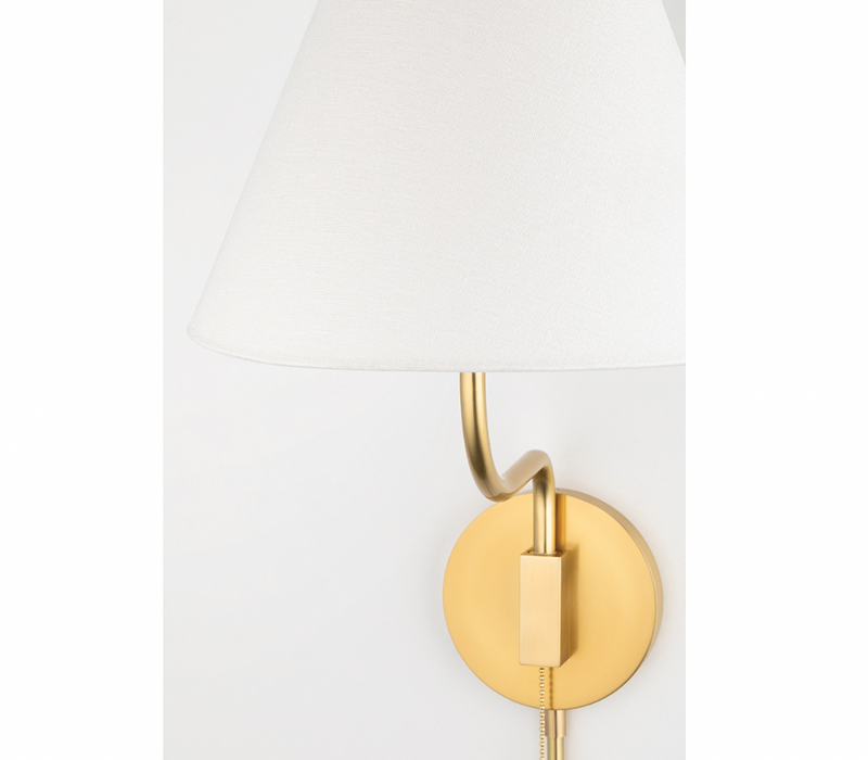 Winnie Wall Sconce - Aged Brass