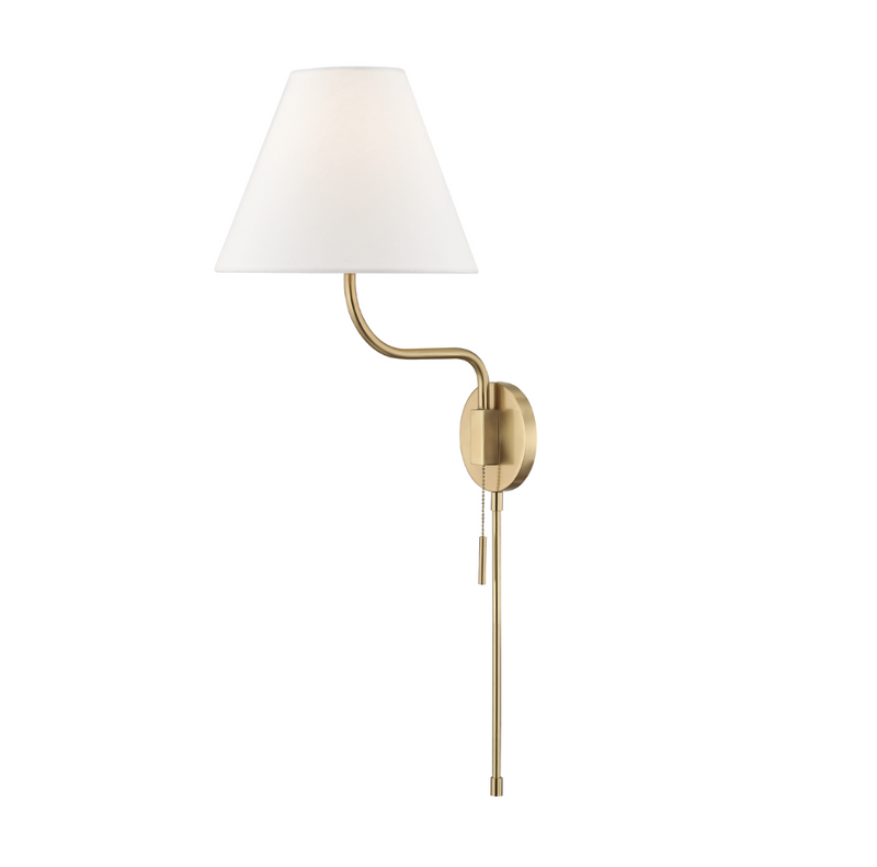 Winnie Wall Sconce - Aged Brass