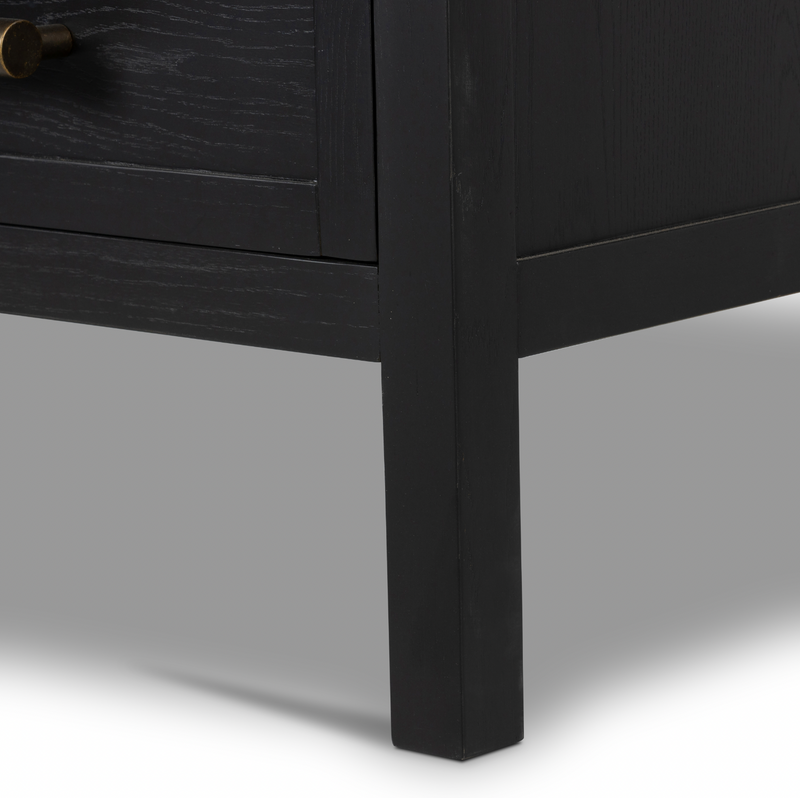 Laker Cabinet - Black Oak