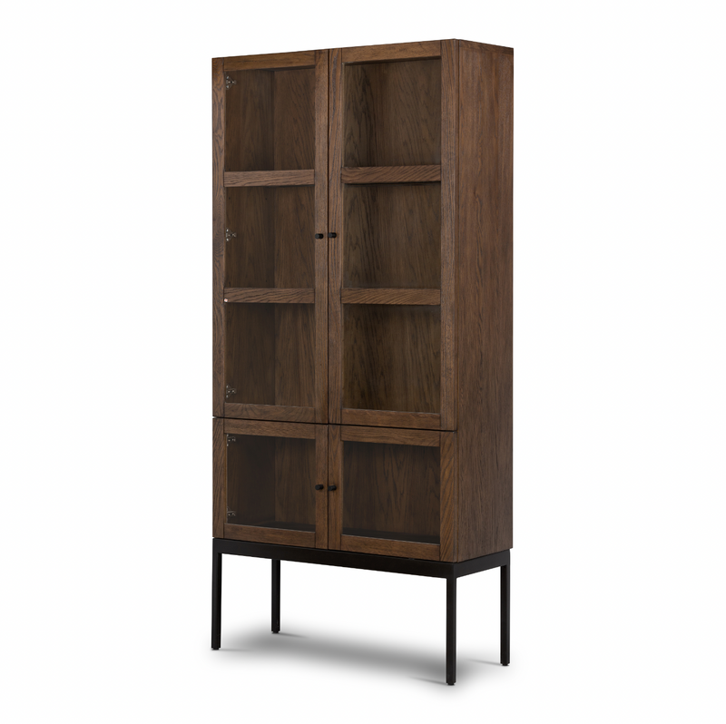 Mundi Cabinet - Smooth Rustic Fawn Veneer