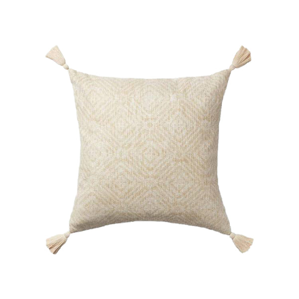 Bruno 22" Cushion - Ivory