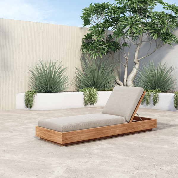 Kinta Outdoor Chaise - Faye Sand