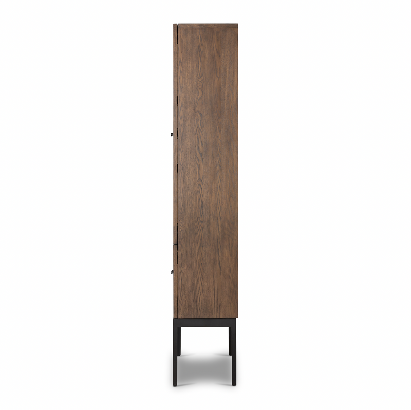 Mundi Cabinet - Smooth Rustic Fawn Veneer