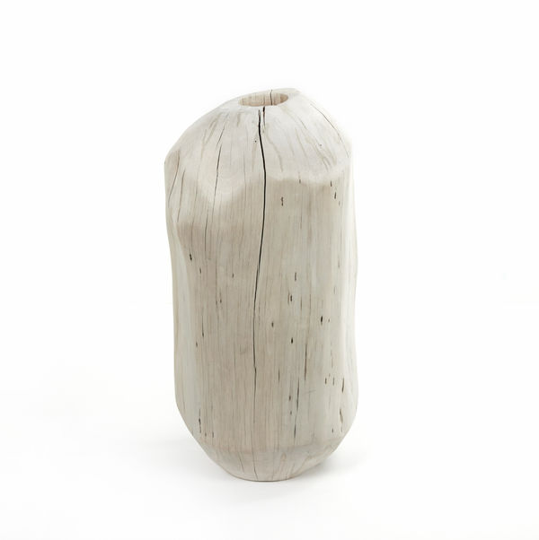 Iker Vase - White