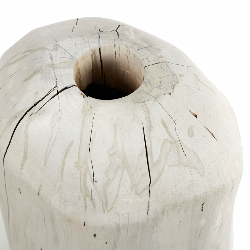 Iker Vase - White